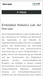 Mobile Screenshot of emrolab.htw-saarland.de
