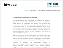 Tablet Screenshot of emrolab.htw-saarland.de